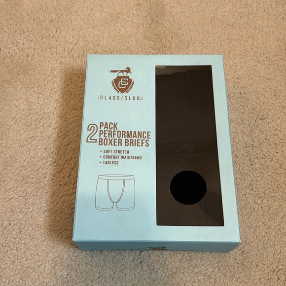 The Class Club  NWT boxer briefs, boy M 10-12 black - Picture 1 of 3